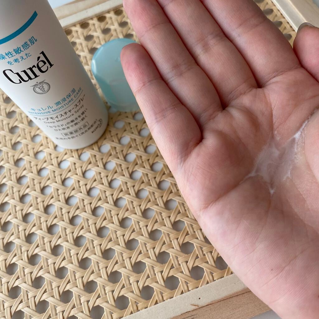 ディープモイスチャースプレー/キュレル/ミスト状化粧水を使ったクチコミ(3枚目)