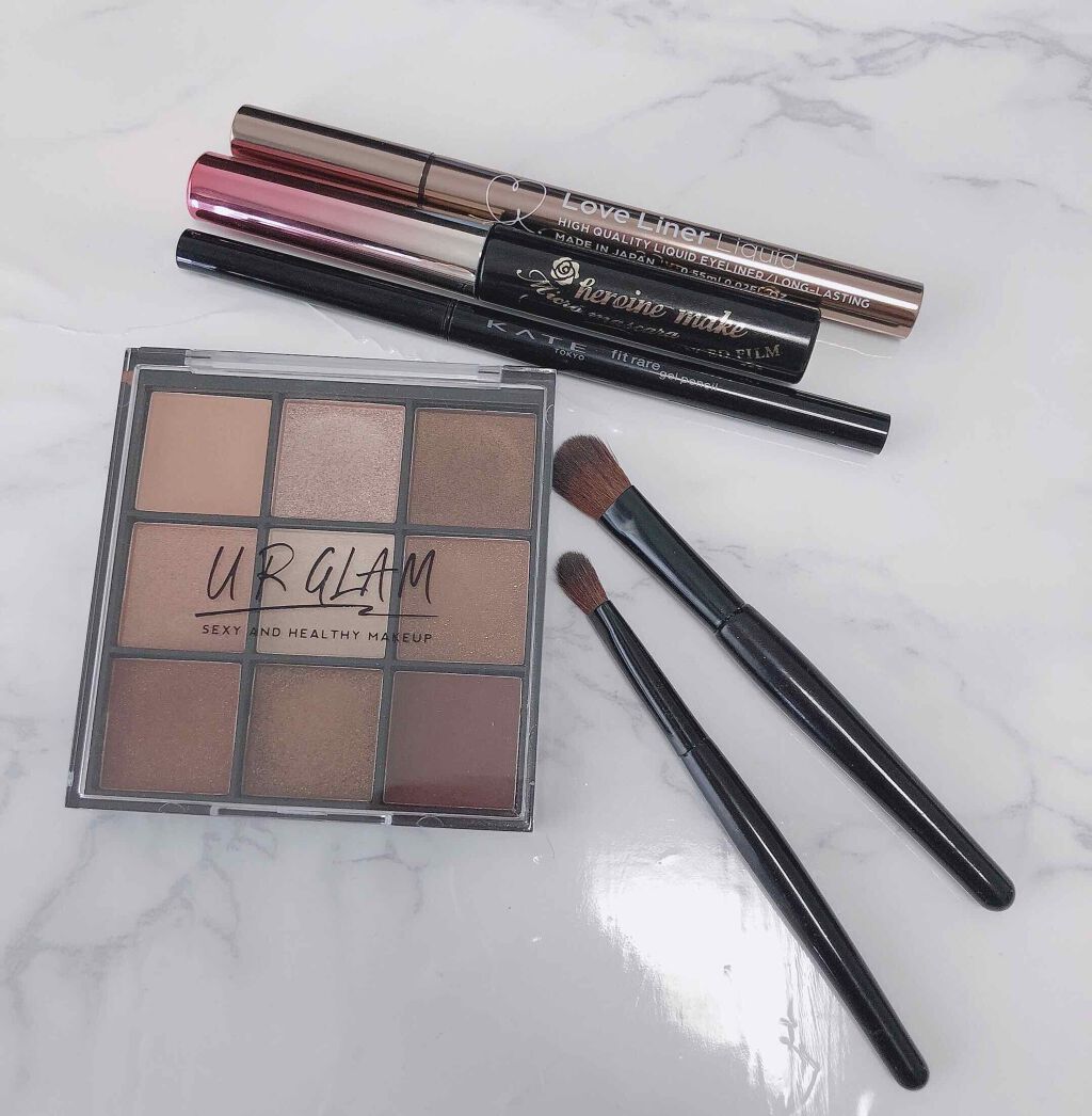 ファイバーアイシャドウブラシセット/ロージーローザ/メイクブラシを使ったクチコミ（2枚目）