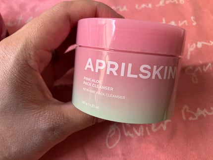 ピンクアロエメレンゲクレンザー/APRILSKIN/その他洗顔料を使ったクチコミ(2枚目)
