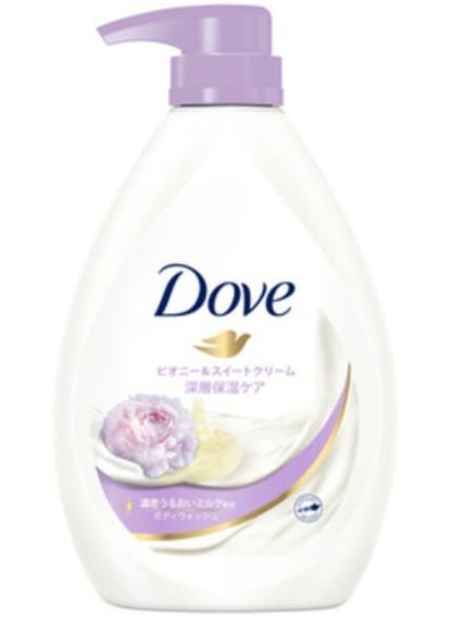 ダヴ ボディウォッシュ リッチケア ピオニー & スイートクリームのクチコミ「ダヴ
ボディウォッシュ リッチケア ピオニー & スイートクリーム
✼••┈┈••✼••┈.....」(1枚目)