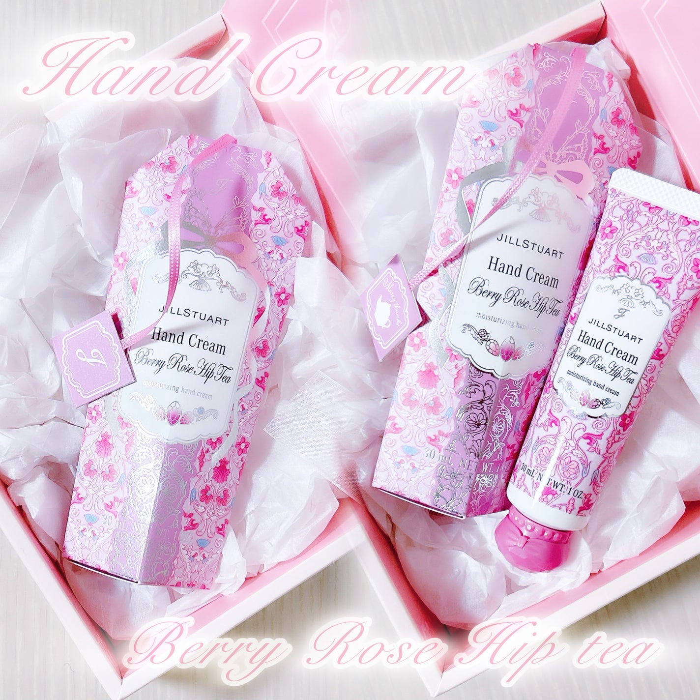 ジルスチュアート ベリーローズヒップティー ハンドクリーム/JILL STUART/ハンドクリームを使ったクチコミ(2枚目)