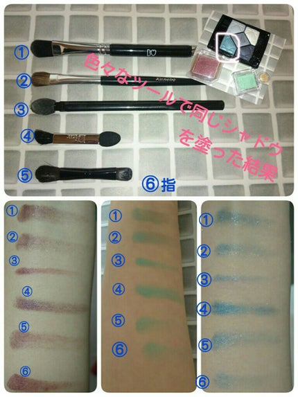 アイブラシ WR/b idol/メイクブラシを使ったクチコミ(2枚目)