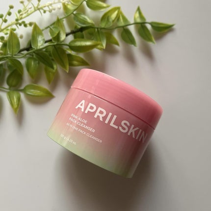 ピンクアロエメレンゲクレンザー/APRILSKIN/その他洗顔料を使ったクチコミ(2枚目)