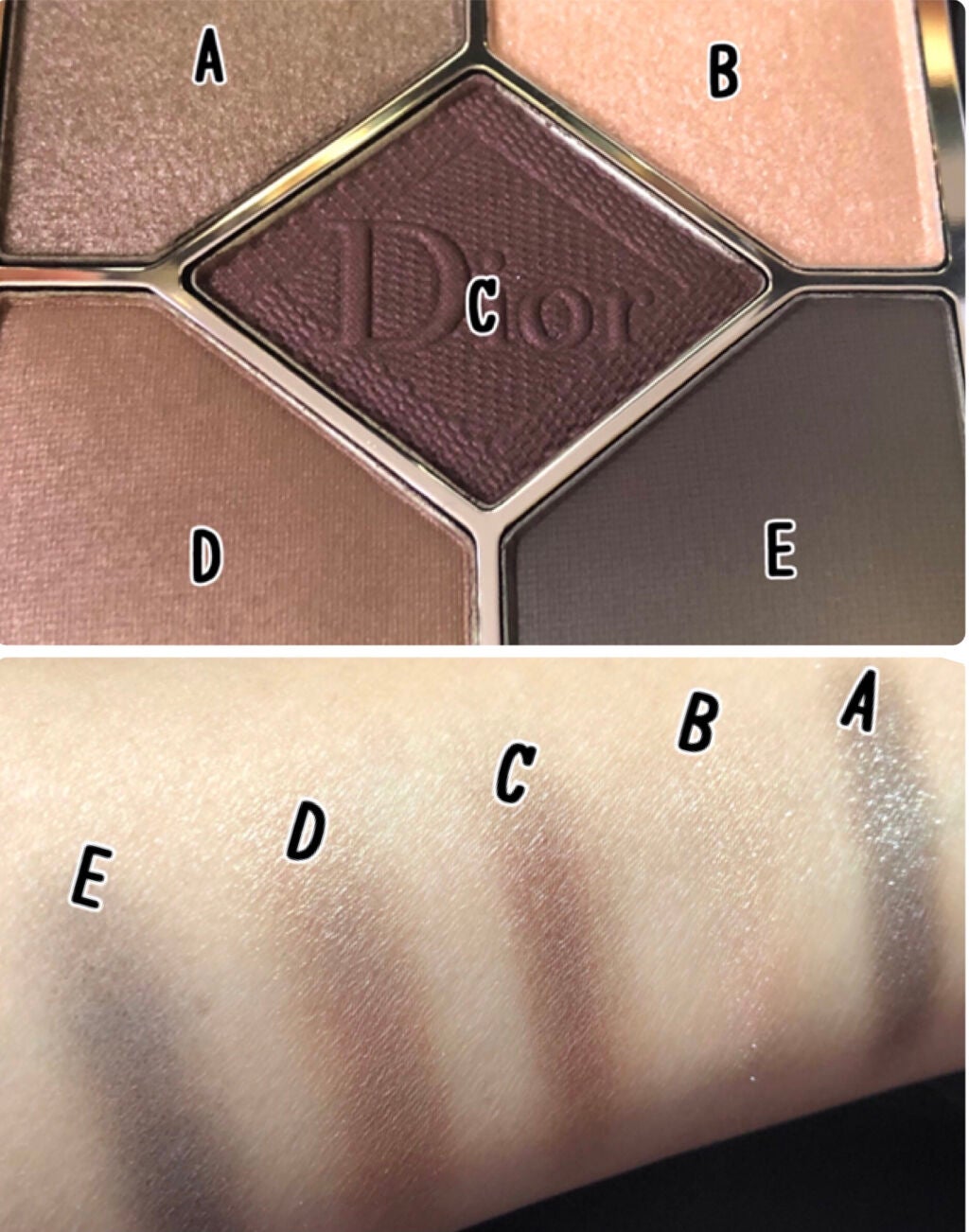 【旧】サンク クルール クチュール/Dior/アイシャドウパレットを使ったクチコミ(2枚目)