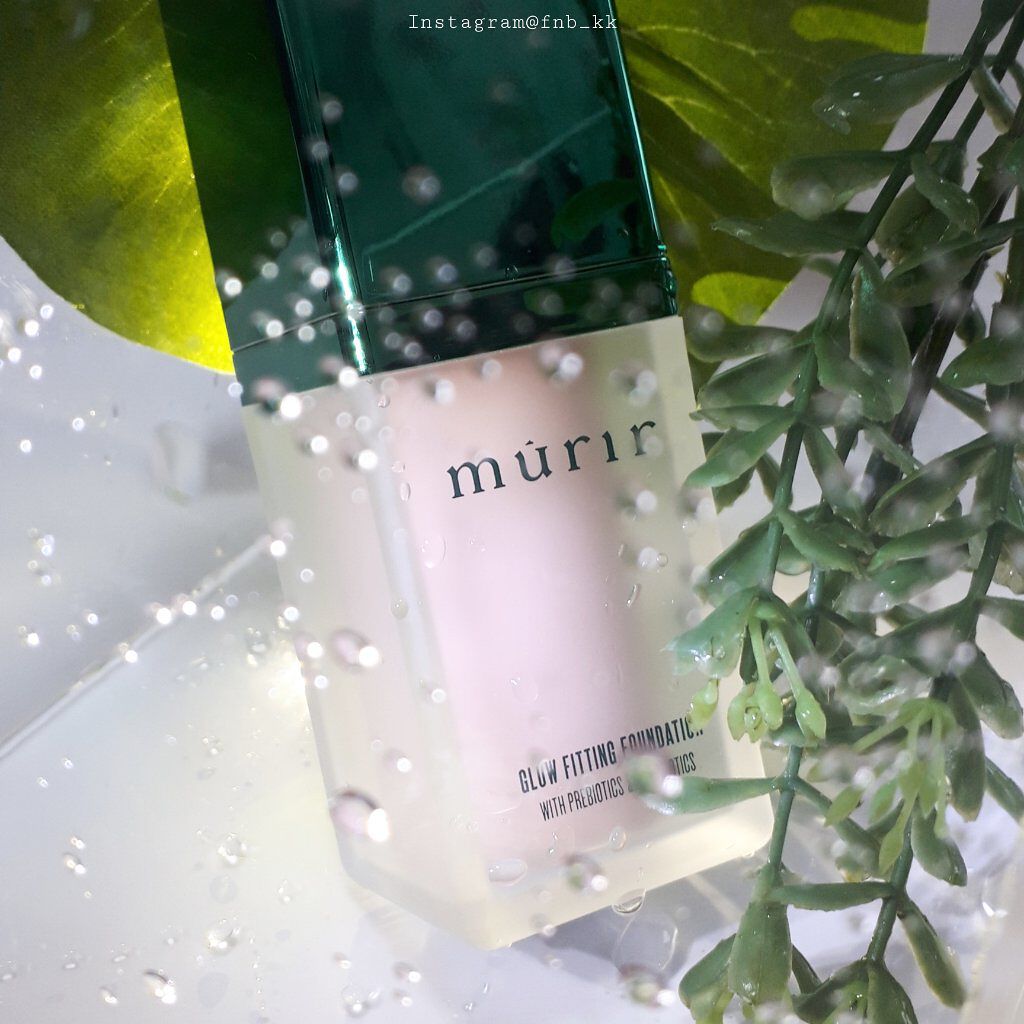 グローフィッティングファンデーション/murir/リキッドファンデーションを使ったクチコミ(1枚目)