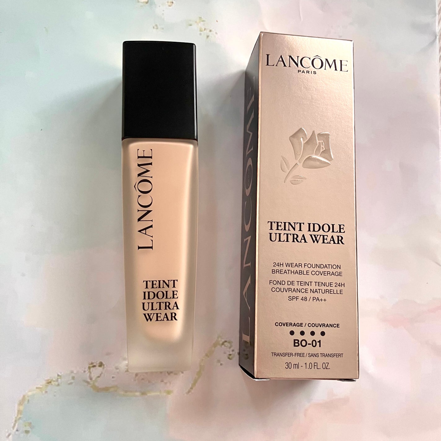 タンイドル ウルトラ ウェア リキッド N/LANCOME/リキッドファンデーションを使ったクチコミ(1枚目)
