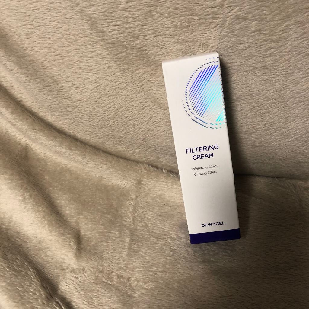 フィルタリングクリーム/DEWYCEL/日焼け止めクリームを使ったクチコミ(1枚目)