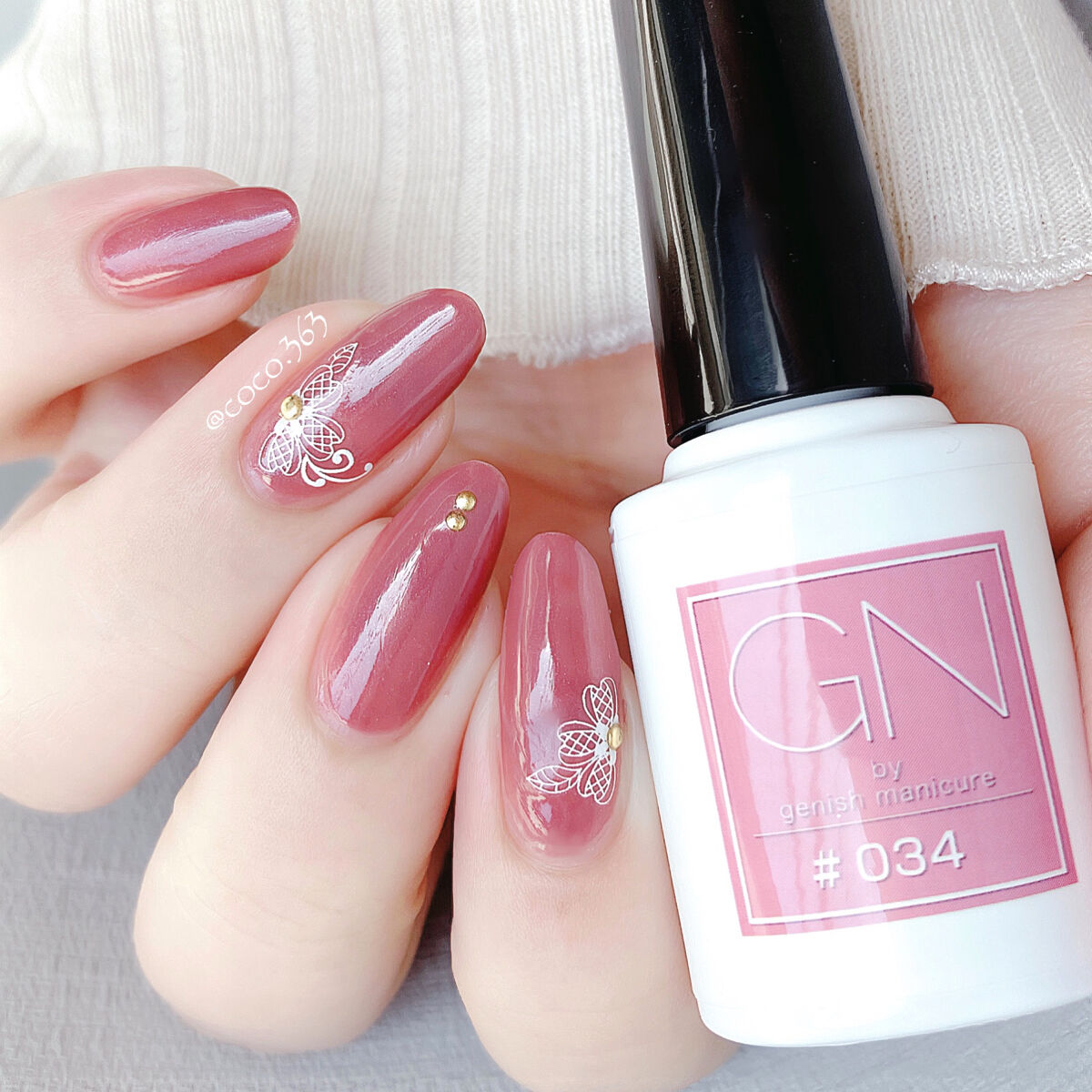 ジーエヌ バイ ジーニッシュマニキュア/ジーエヌバイジーニッシュマニキュア（GN by Genish Manicure)/マニキュアを使ったクチコミ（2枚目）