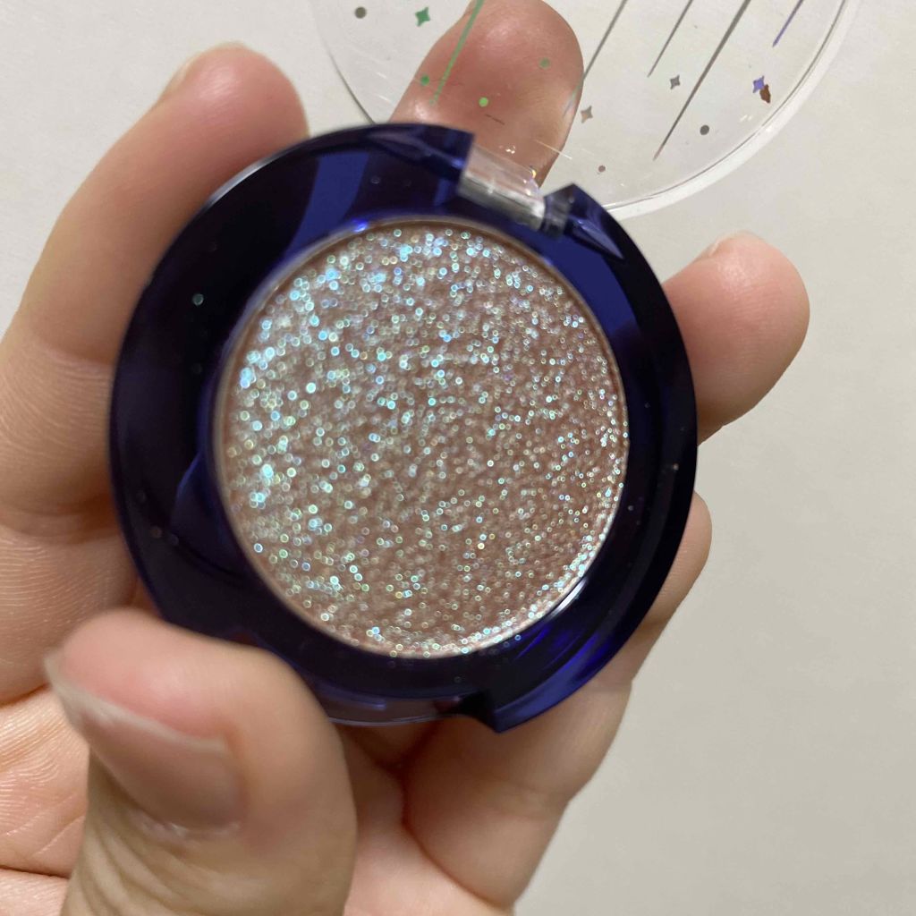 グリッター シャドウ カラー/rom&nd/グリッターを使ったクチコミ(2枚目)