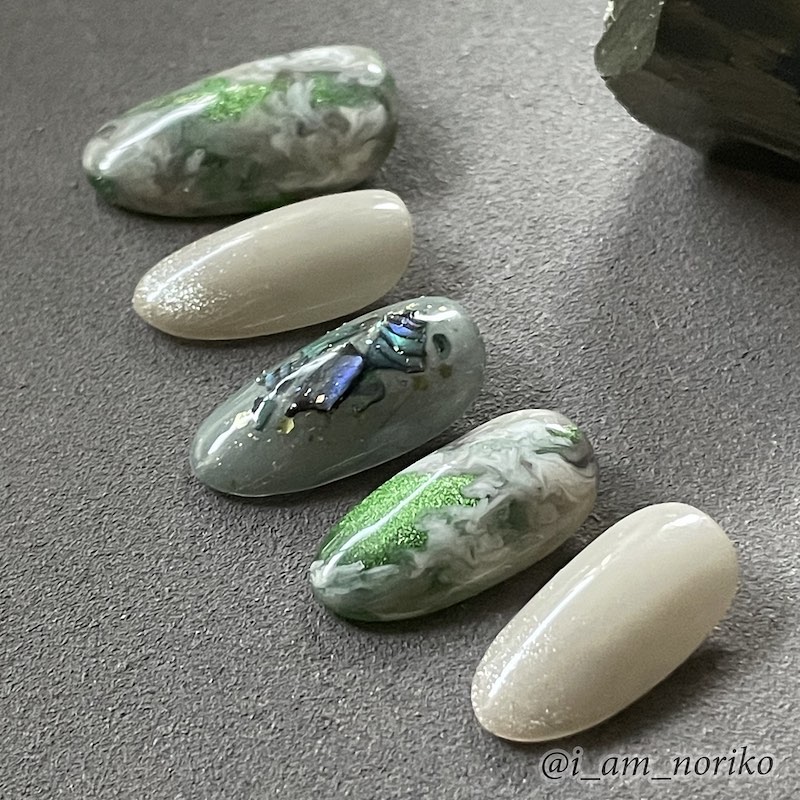 アラモードジェル 01/ネイル工房/ジェルネイルを使ったクチコミ（2枚目）