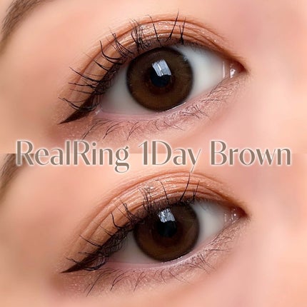 Real Ring 1day/OLENS/ワンデー(1DAY)カラコンを使ったクチコミ(2枚目)