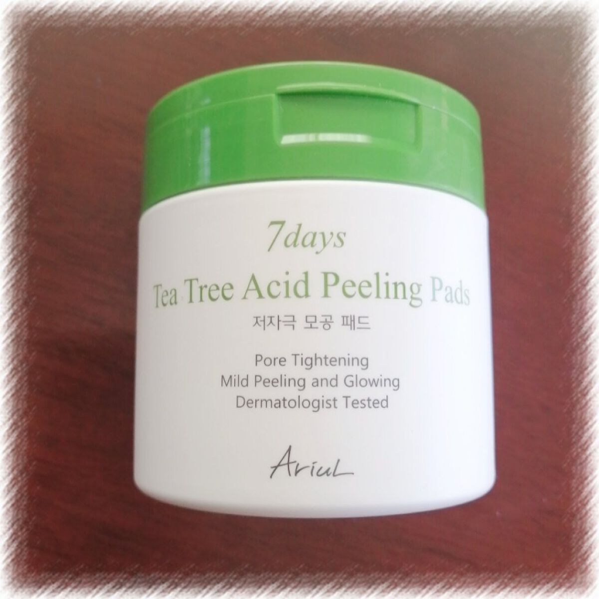 7Days Tea Tree Acid Peeling Pads/Ariul/拭き取り化粧水を使ったクチコミ（1枚目）