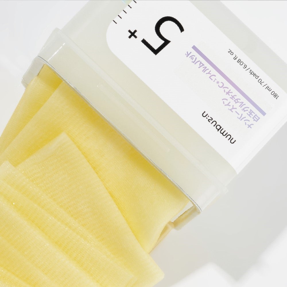 5番 白玉グルタチオンCフィルムパッド numbuzin