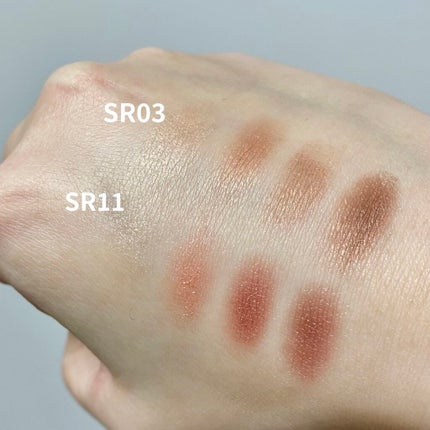 スキニーリッチシャドウ/excel/アイシャドウパレットを使ったクチコミ(3枚目)