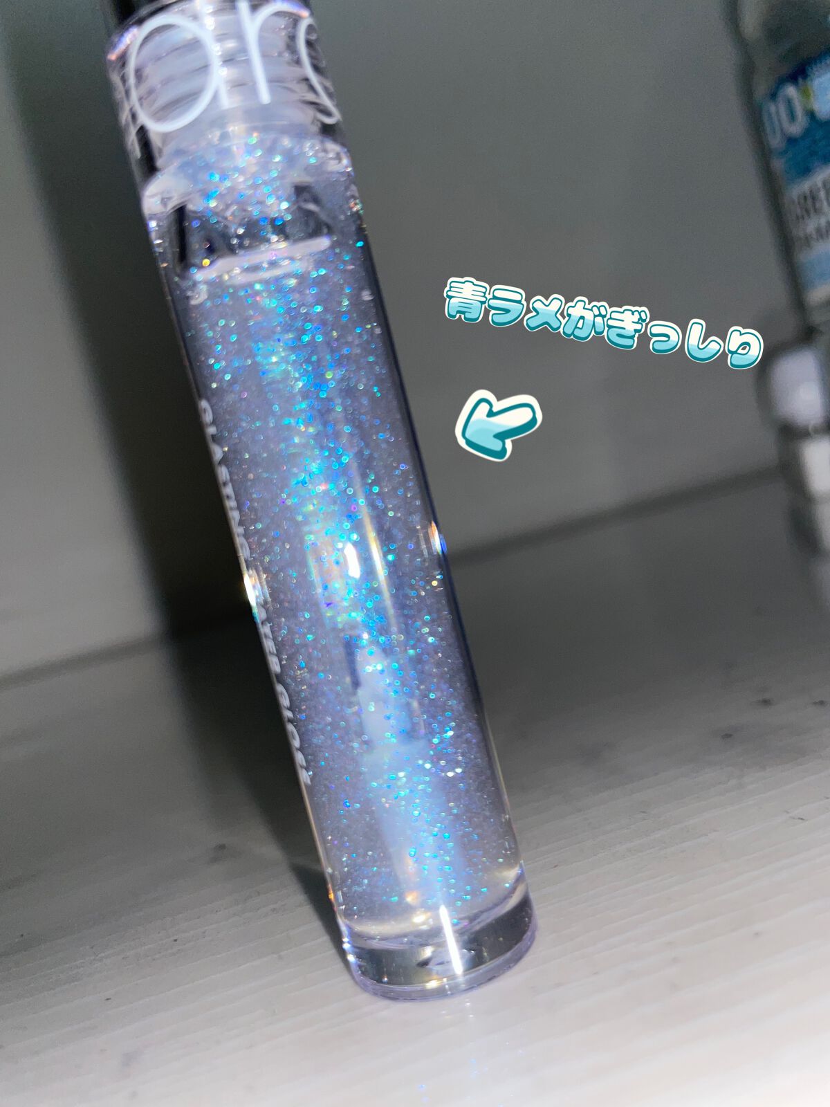 グラスティングウォーターグロス/rom&nd/リップグロスを使ったクチコミ(4枚目)