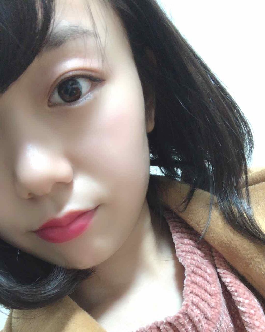 ルージュ ヴォリュプテ シャイン/YVES SAINT LAURENT BEAUTE/口紅を使ったクチコミ（2枚目）