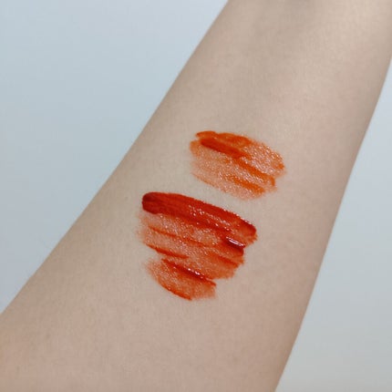 ジューシーラスティングティント/rom&nd/リップティントを使ったクチコミ(2枚目)