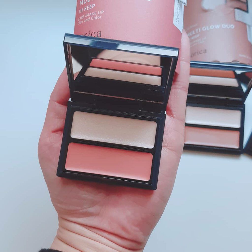 セラムマルチグロウデュオ/Borica/クリームハイライトを使ったクチコミ(3枚目)