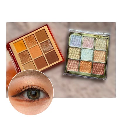 ソフトクレイビームアイシャドウパレット 08トゥインクルパステル/AMIOK/ジェル・クリームアイシャドウを使ったクチコミ(1枚目)