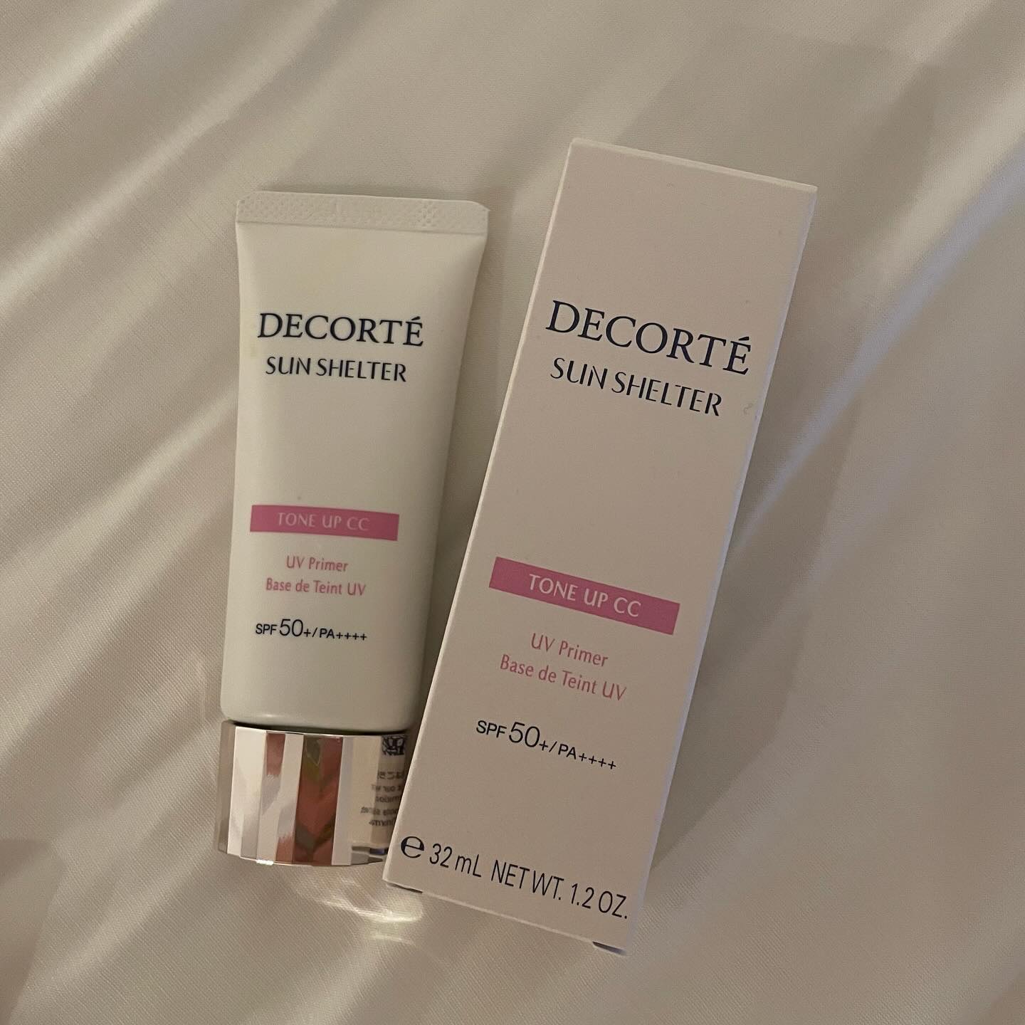 サンシェルター　マルチ プロテクション　トーンアップＣＣ/DECORTÉ/化粧下地を使ったクチコミ（2枚目）