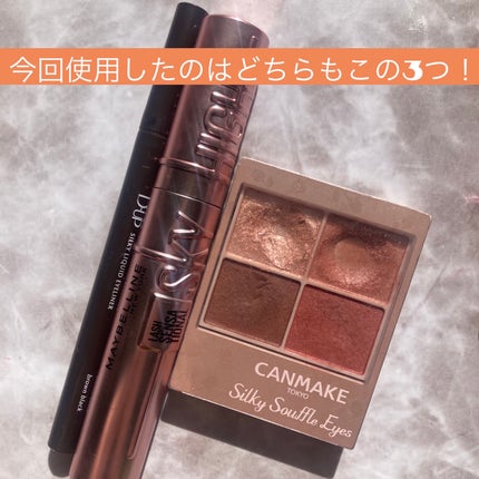 シルキースフレアイズ(マットタイプ)/キャンメイク/アイシャドウパレットを使ったクチコミ(2枚目)