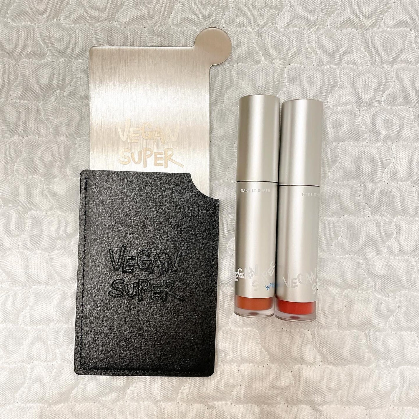 ヴィーガンスーパー ウェーブ ティント/VEGAN SUPER/リップティントを使ったクチコミ(4枚目)