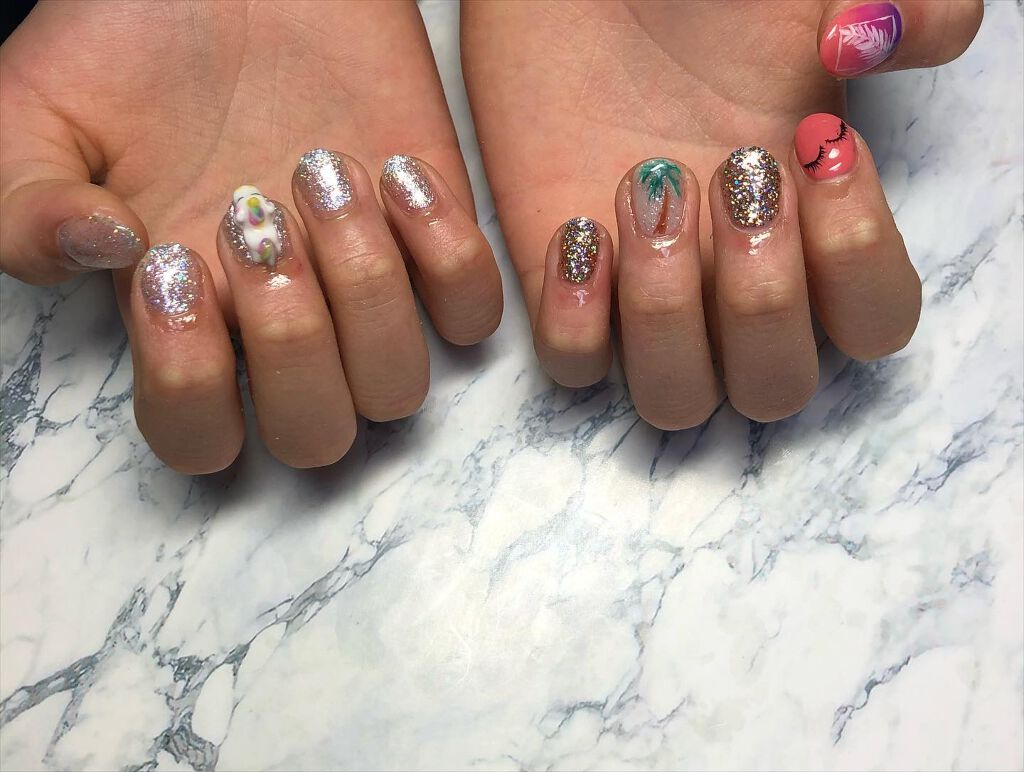 cst on LIPS 「#キッズネイル#子供#小学生#卒業式#入学式#夏休み#冬休み💅..」(5枚目)