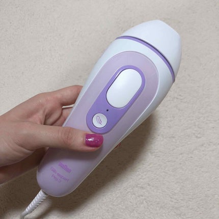 ブラウンシルクエキスパート (光美容器)/ブラウン/家庭用脱毛器を使ったクチコミ(1枚目)