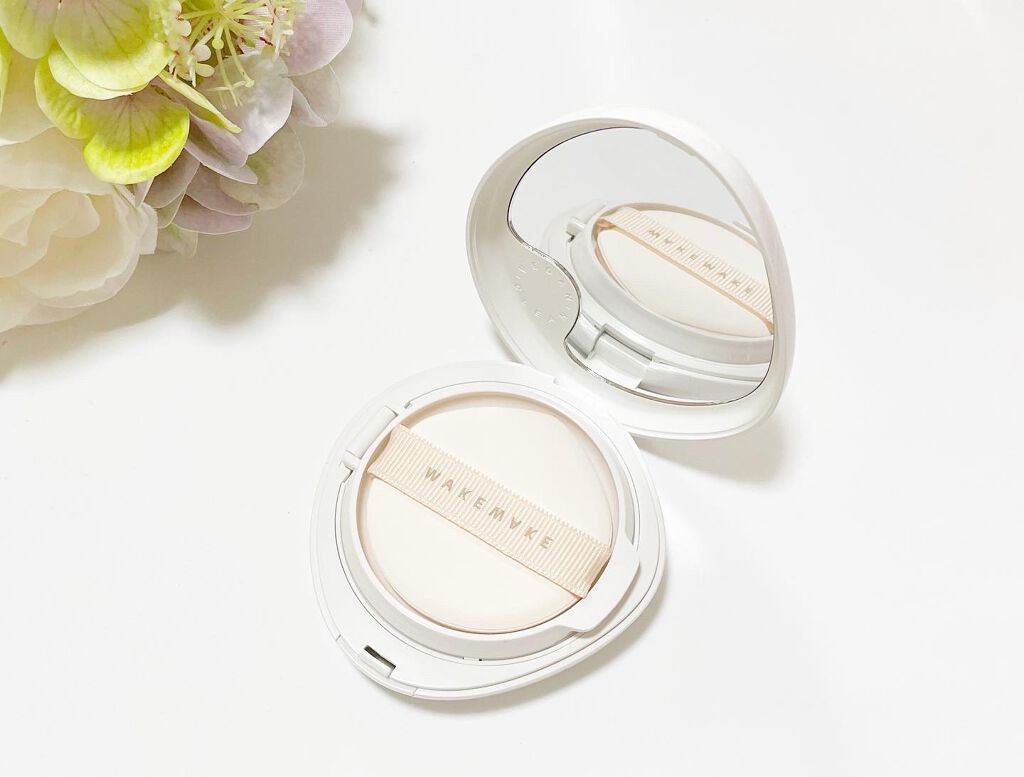 ビーガンクリーンピュアカバークッション/wakemake/クッションファンデーションを使ったクチコミ（3枚目）