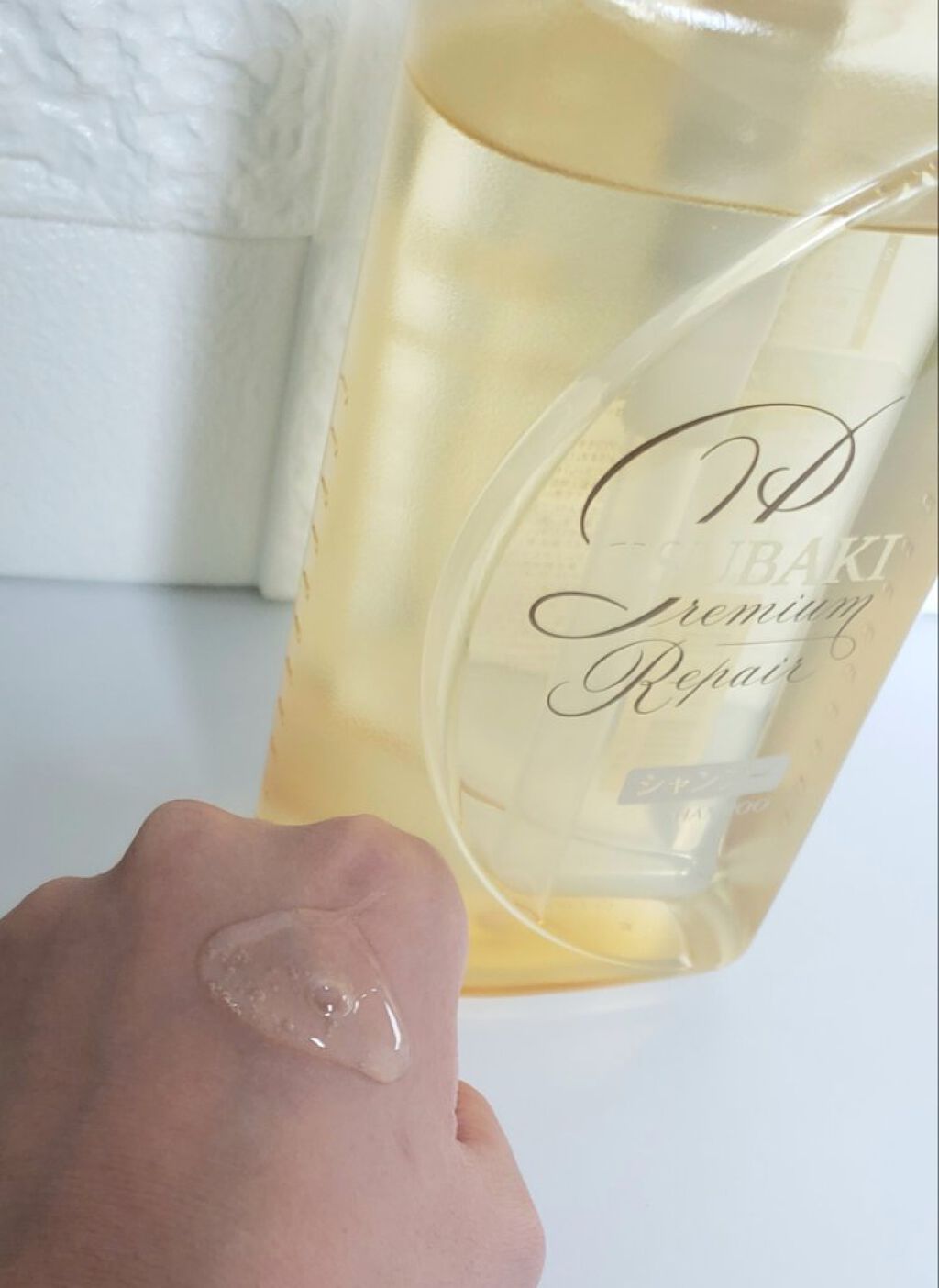 プレミアムリペア シャンプー／ヘアコンディショナー/TSUBAKI/市販シャンプーを使ったクチコミ（3枚目）