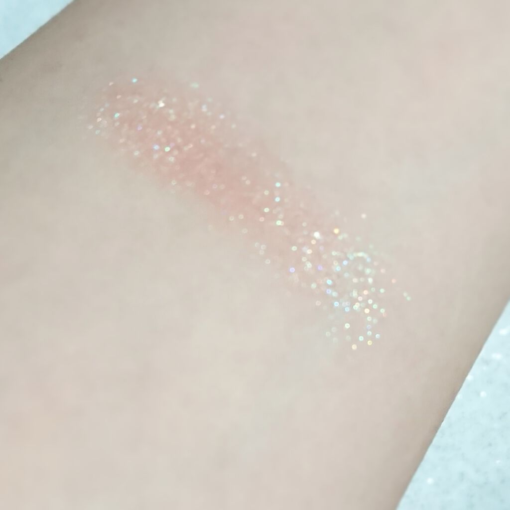 グリッター シャドウ カラー/rom&nd/グリッターを使ったクチコミ(2枚目)