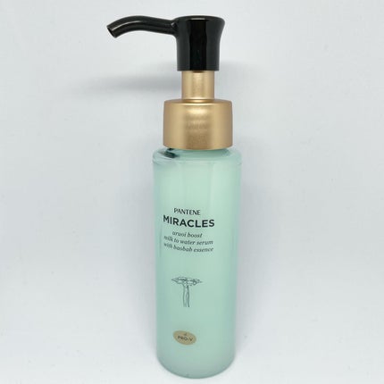 ミラクルズ うるおいブーストミルクウォーターセラム/パンテーン/アウトバストリートメントを使ったクチコミ(1枚目)