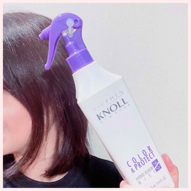 ハイドロリニュー ミスト カラープロテクト 本体 250ml/スティーブンノル ニューヨーク/ヘアスプレー・ヘアミストを使ったクチコミ（3枚目）