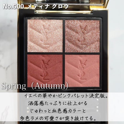 クチュール ミニ クラッチ/YVES SAINT LAURENT BEAUTE/アイシャドウパレットを使ったクチコミ(7枚目)