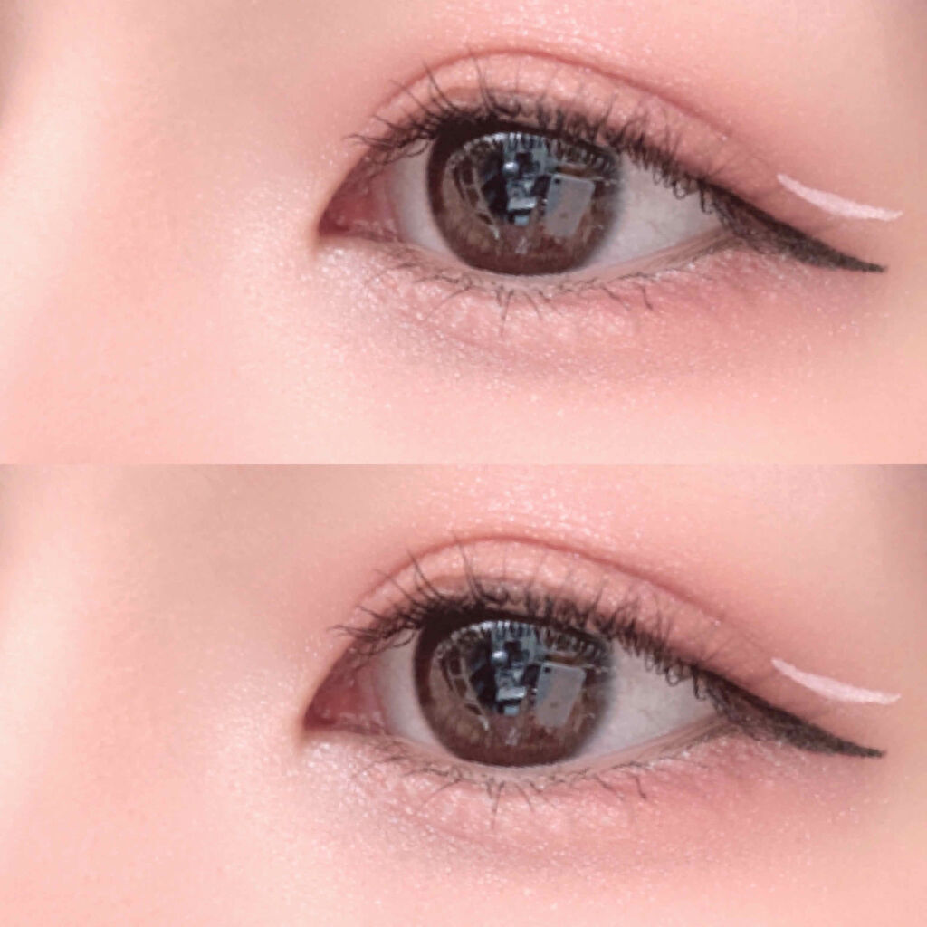 EYE OPENING LINER/UZU BY FLOWFUSHI/リキッドアイライナーを使ったクチコミ（2枚目）