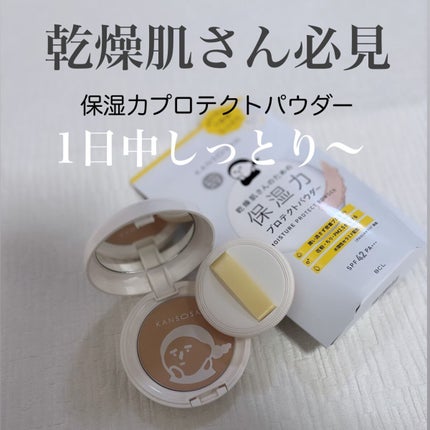 乾燥さん 保湿力プロテクトパウダー/乾燥さん/プレストパウダーを使ったクチコミ(1枚目)