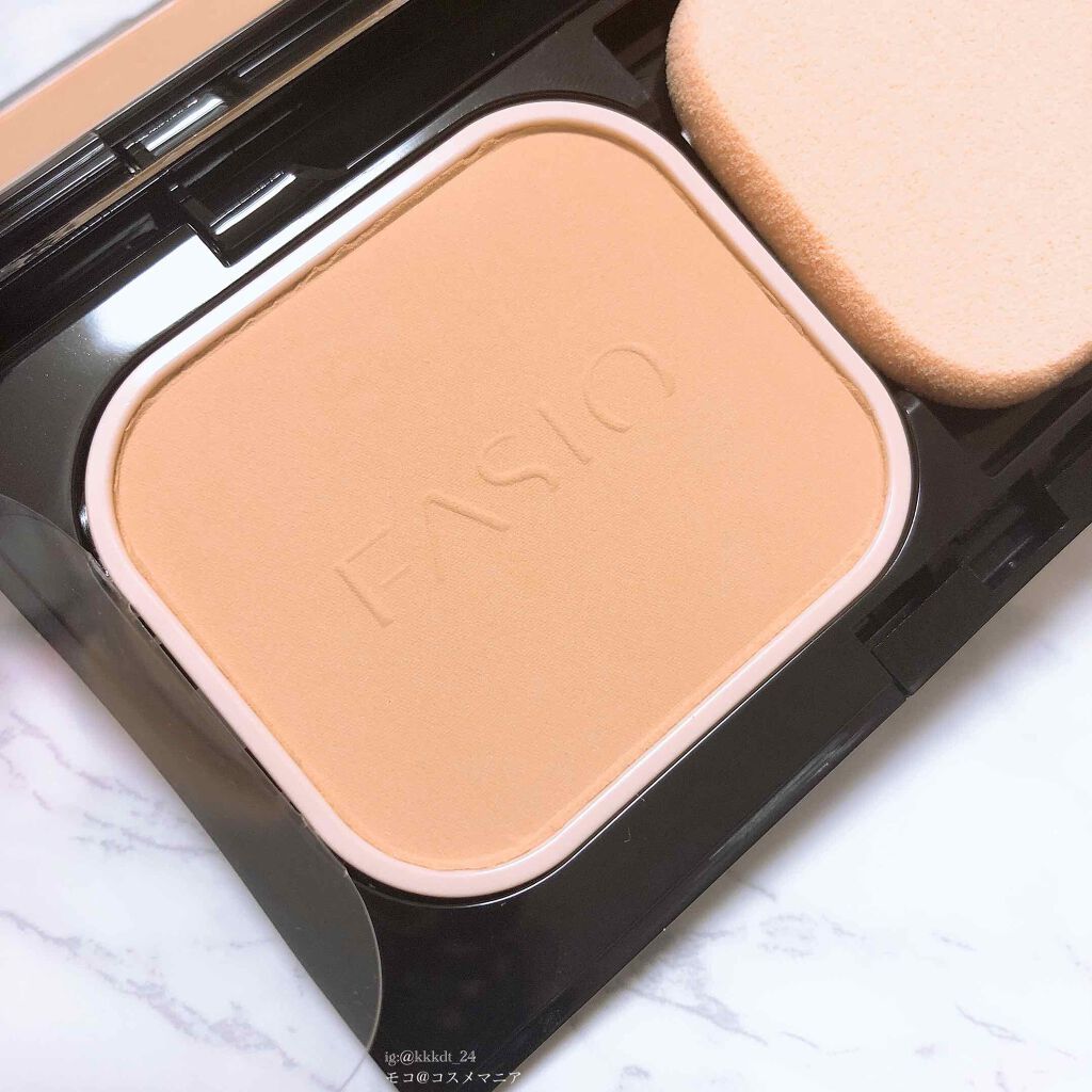 パワフルステイUVファンデーション/FASIO/パウダーファンデーションを使ったクチコミ(2枚目)