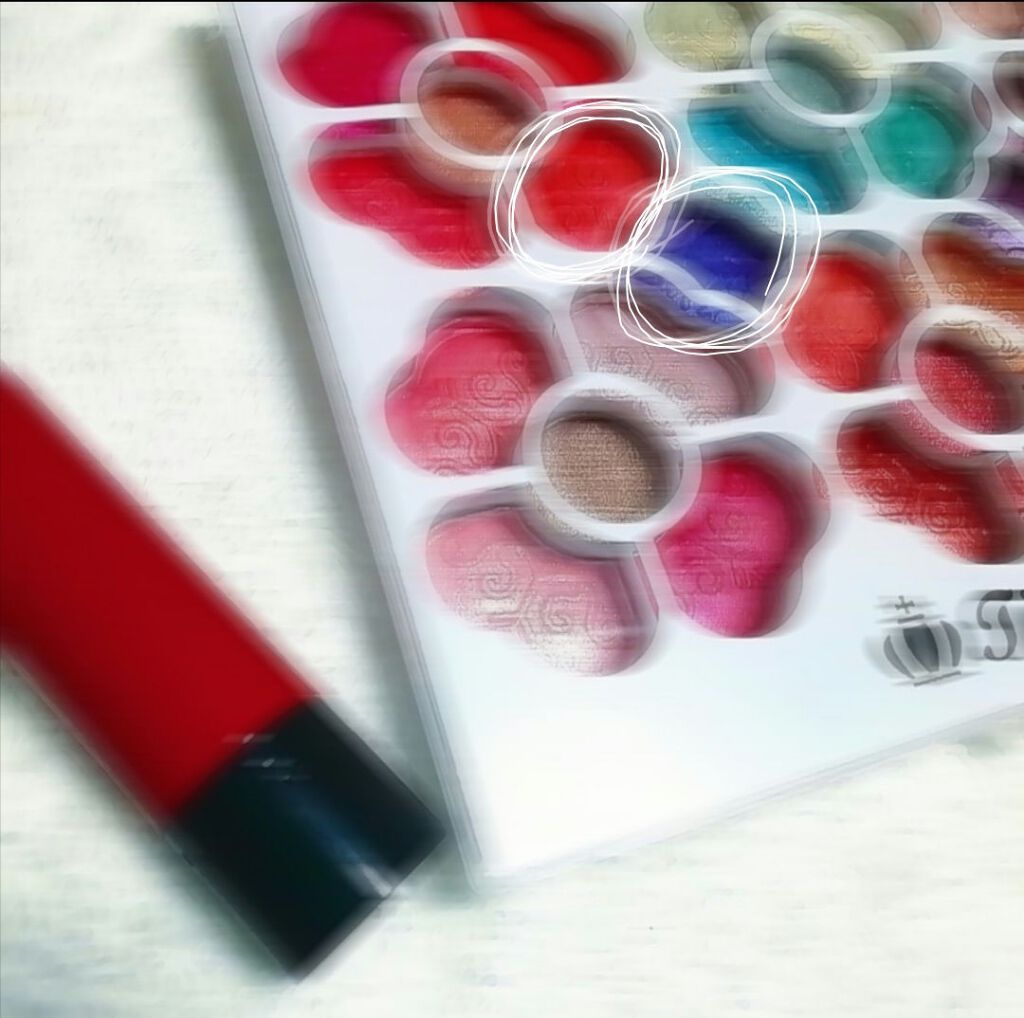 アイカラーパレット/ティアラガール/アイシャドウパレットを使ったクチコミ(3枚目)