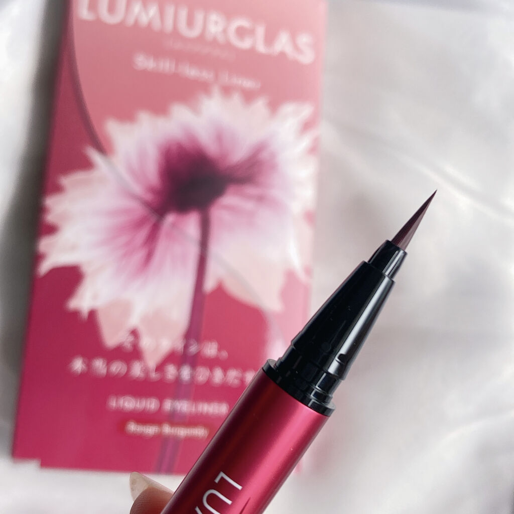 スキルレスライナー/LUMIURGLAS/リキッドアイライナーを使ったクチコミ（3枚目）