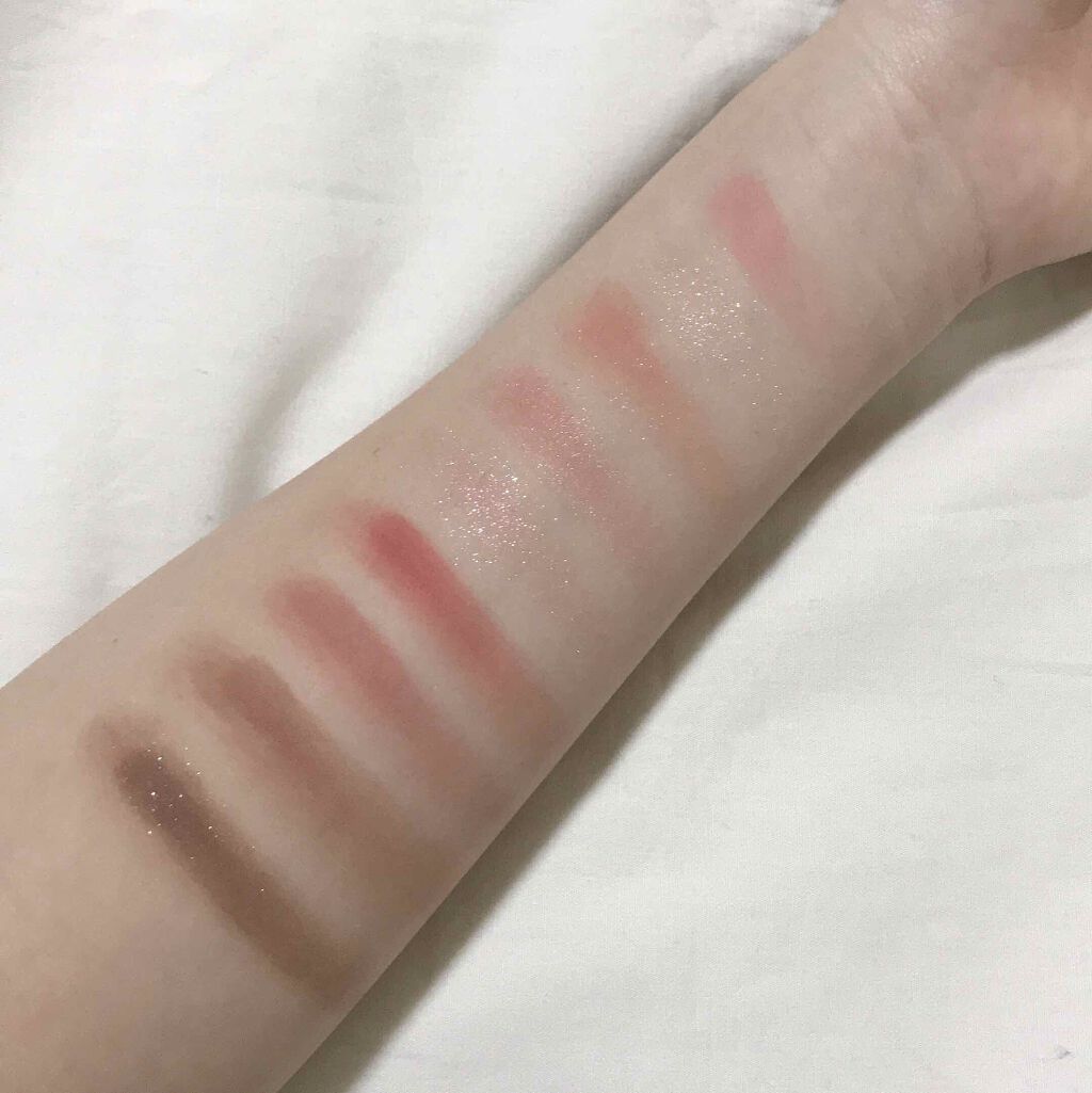 チェリーブロッサム アイシャドウ パレット 2020 Jeju Color Picker/innisfree/アイシャドウパレットを使ったクチコミ(3枚目)