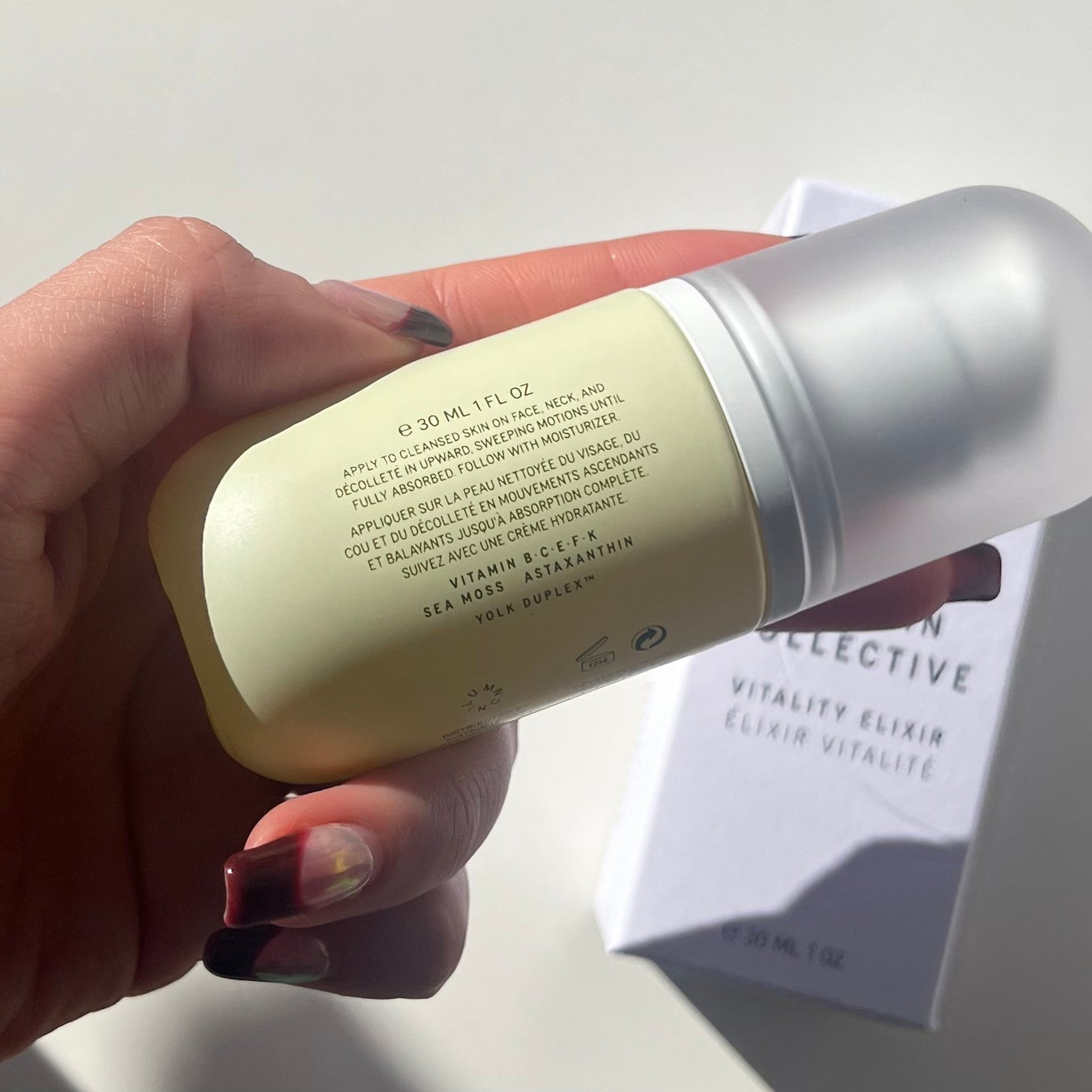 ビタミン コレクティブ バイタリティ エリクサー/SUPEREGG /美容液を使ったクチコミ(3枚目)