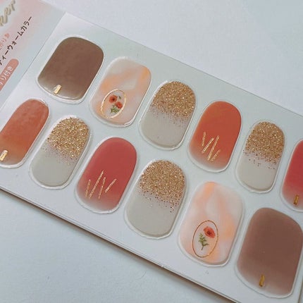 ジェルネイルシール/キャンドゥ/ネイルシールを使ったクチコミ(3枚目)