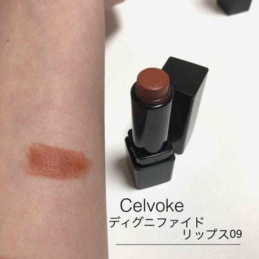 Celvoke ディグニファイド リップスのクチコミ「#使い切りコスメ　紹介💄
#Celvoke #ディグニファイドリップス　9番！
大人気の#テラ.....」（1枚目）