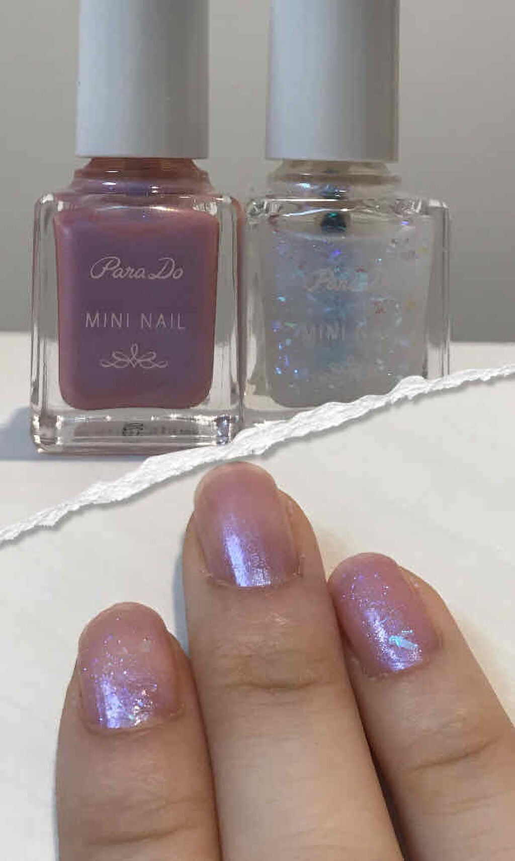 ミニネイル/パラドゥ/マニキュアを使ったクチコミ(2枚目)