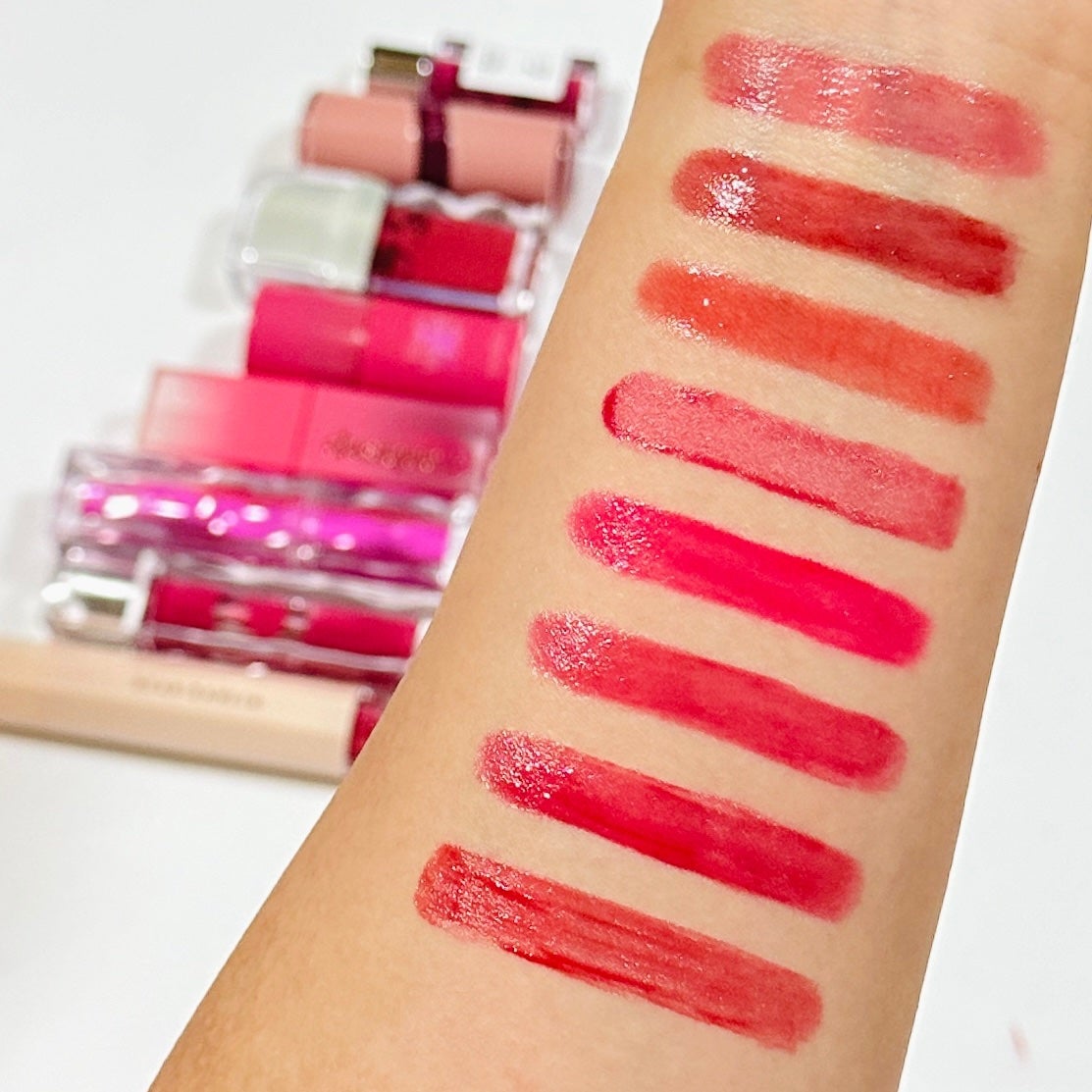 ブルーミングエディション サテングローリップ ステイン/DEAR DAHLIA/口紅を使ったクチコミ(1枚目)