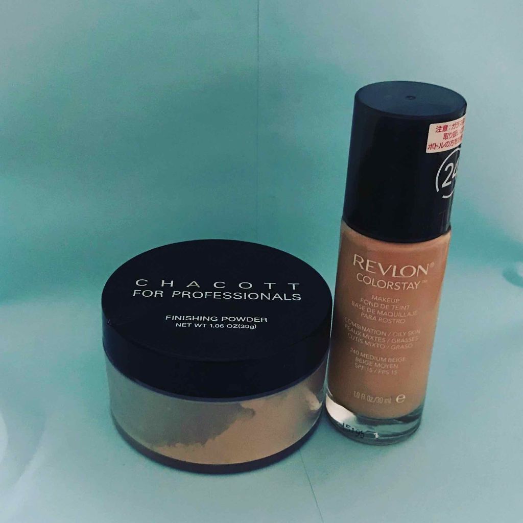 カラーステイ メイクアップ/REVLON/リキッドファンデーションを使ったクチコミ（1枚目）