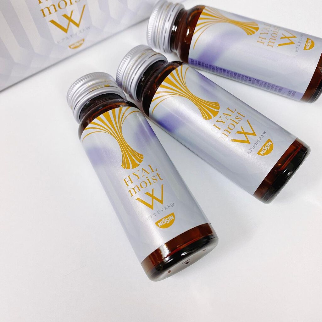 ヒアルモイスト W/日清食品/美容ドリンクを使ったクチコミ(1枚目)