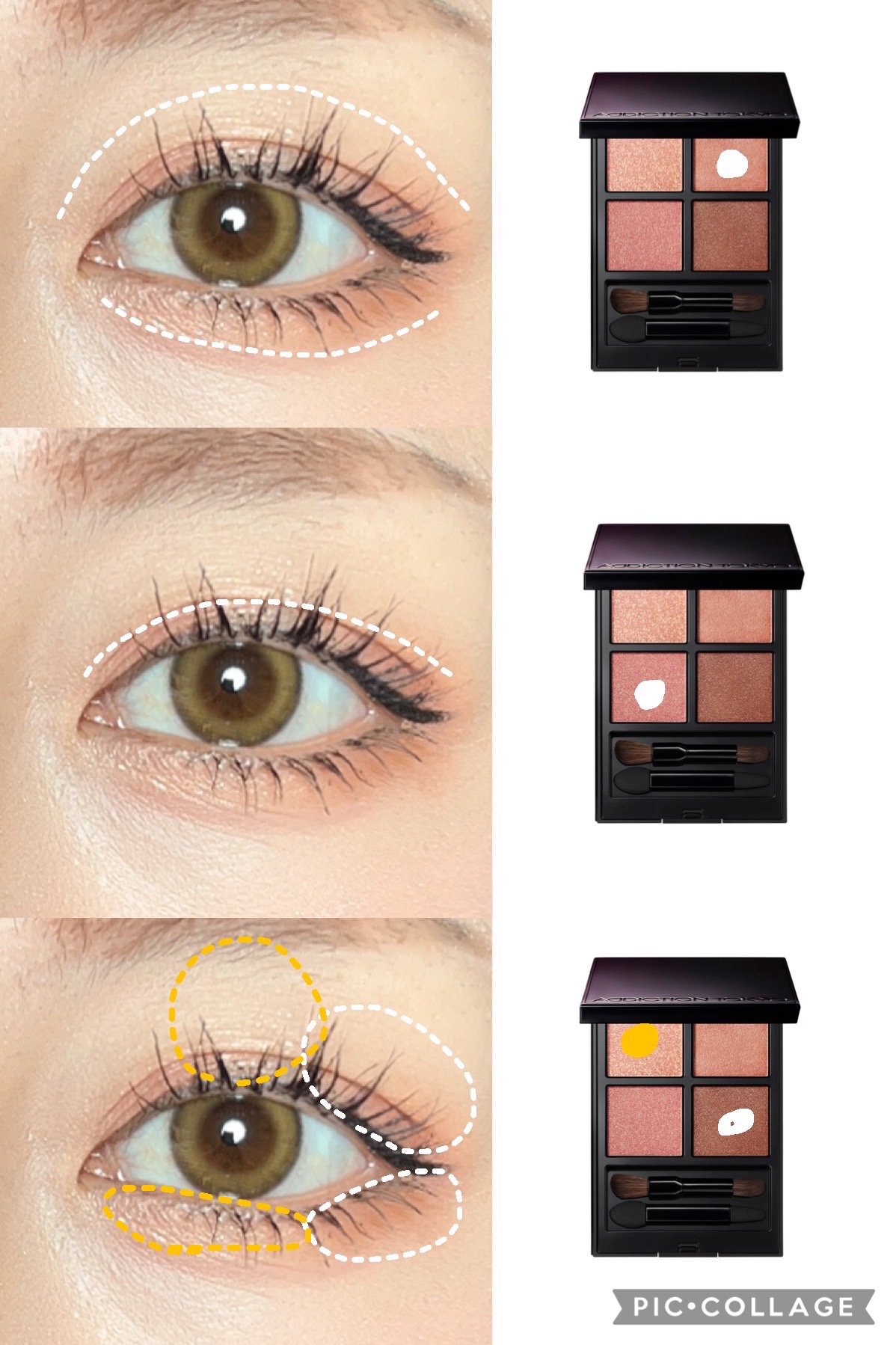 アディクション　ザ アイシャドウ パレット/ADDICTION/アイシャドウパレットを使ったクチコミ（3枚目）