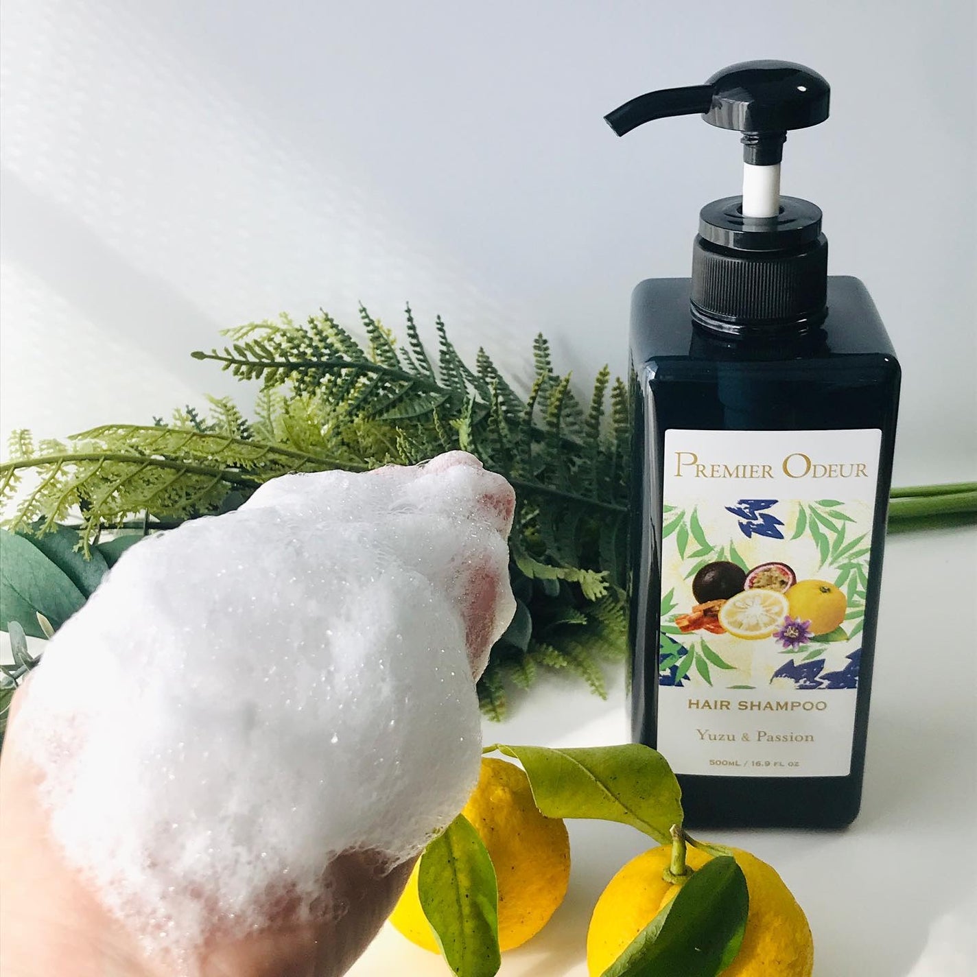 プルミエ オドゥール シャンプー / トリートメント ユズ&パッション/premier odeur/市販シャンプーを使ったクチコミ(3枚目)