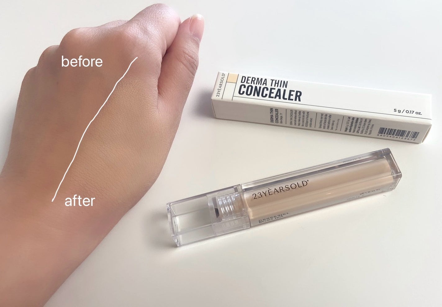 ダーマシンコンシーラー/23years old/リキッドコンシーラーを使ったクチコミ(4枚目)